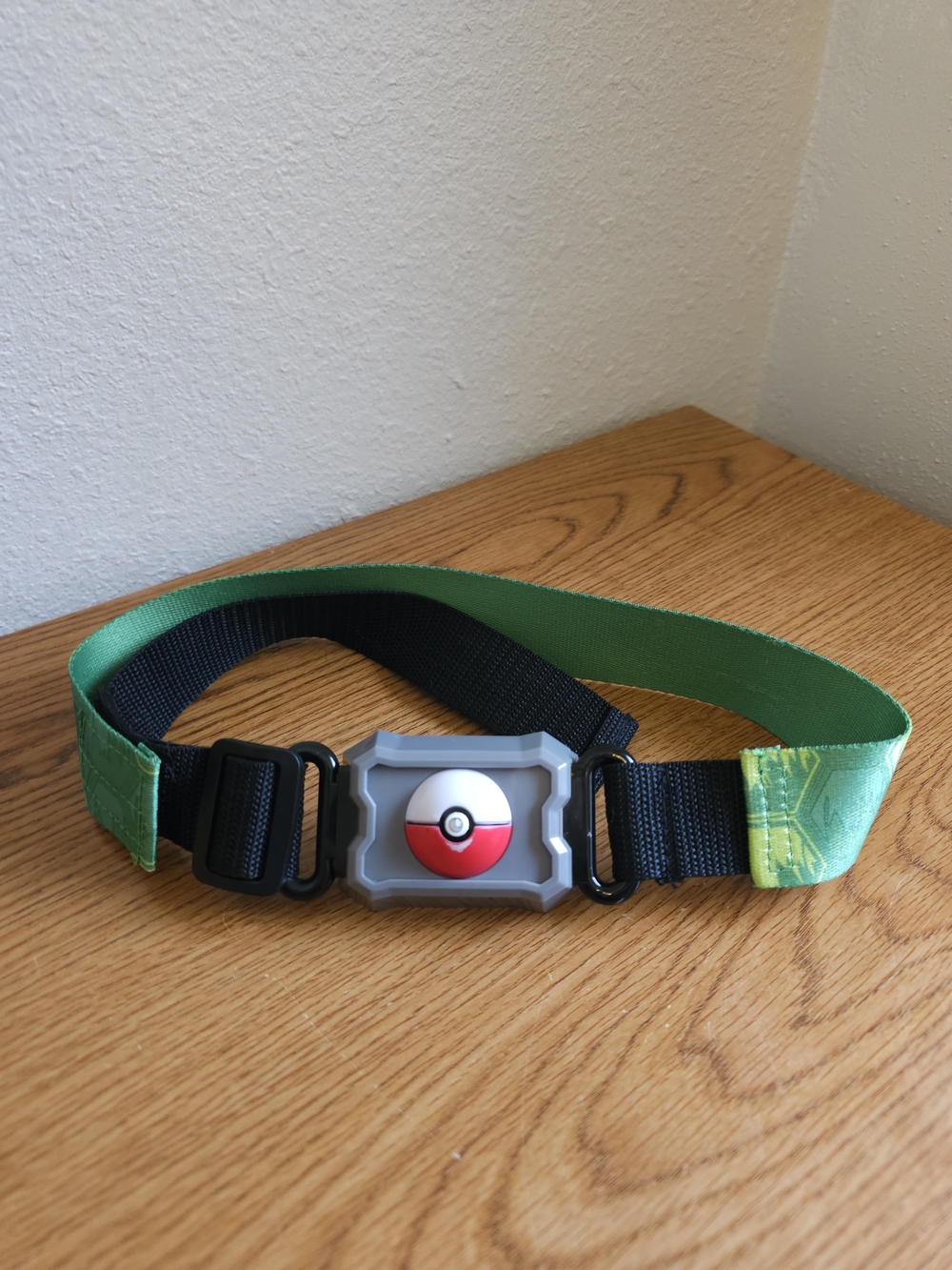 4/$10 Pokémon Adjustable Kids Belt Green Clip Buckle Or Velcro